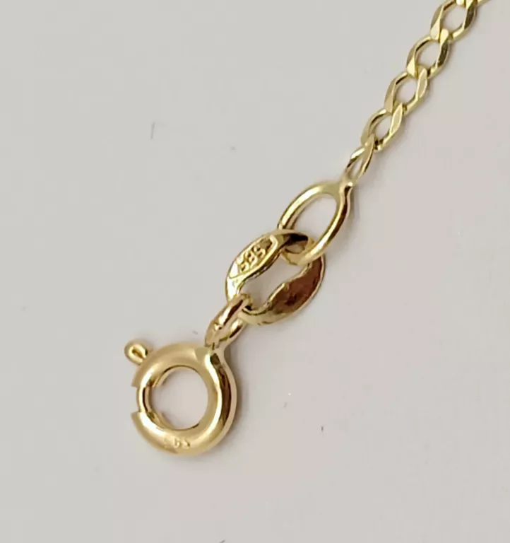 WYRÓB JUBILERSKI  BRANSOLETKA Z BLASZKA R.15,50CM