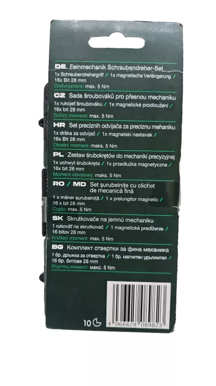 PARKSIDE ZESTAW ŚRUBOKRĘTÓW DO MECHANIKI PRECYZYJNEJ