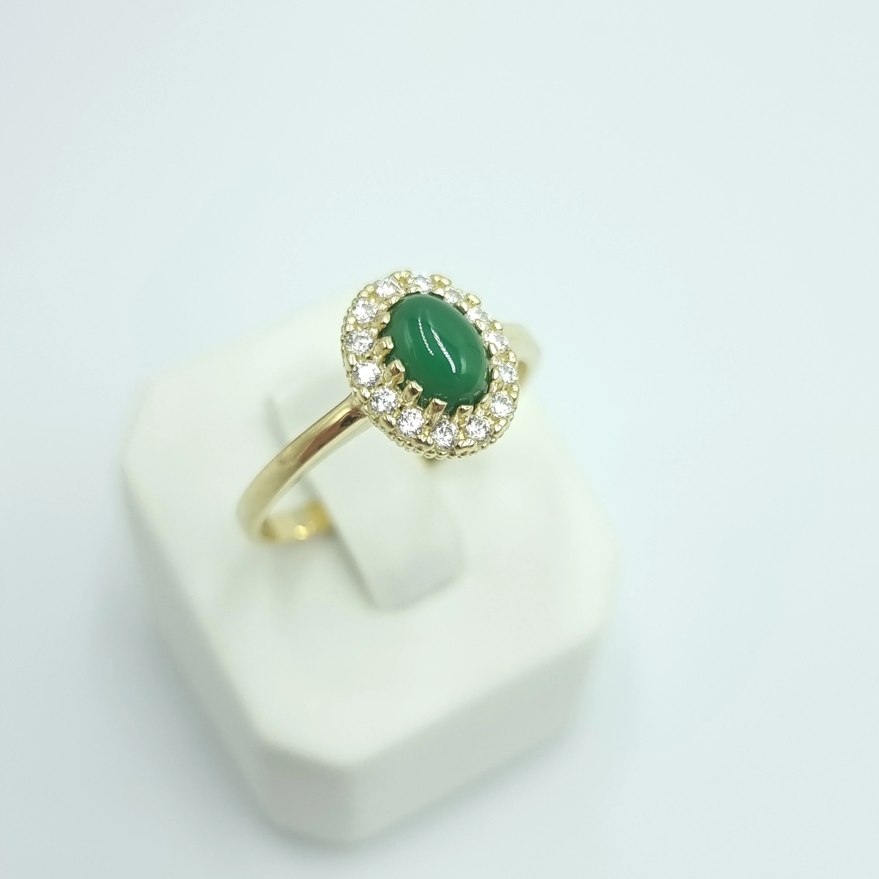 piekny-zloty-pierscionek-z-zielonym-oczkiem-zareczynowy-585-238g-polecam-rodzaj-2205-2