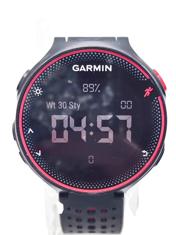 SMARTWATCH GARMIN FORERUNNER 235 HR 45 MM CZARNY