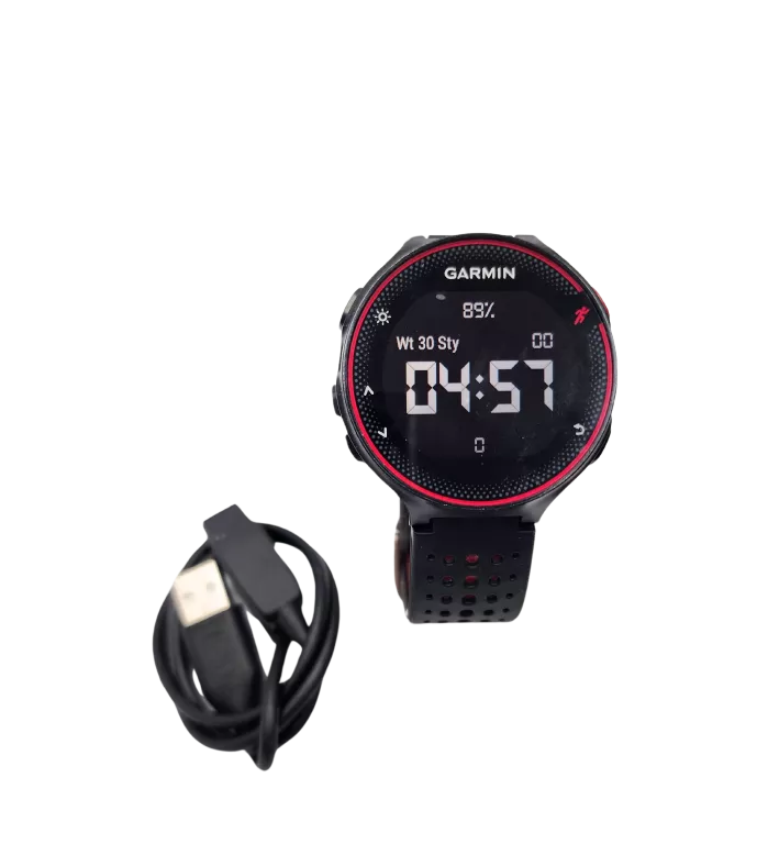 SMARTWATCH GARMIN FORERUNNER 235 HR 45 MM CZARNY