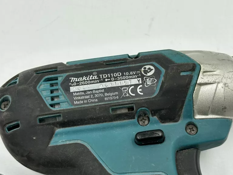 WKRĘTARKA MAKITA DF331D I ZAKRĘTARKA MAKITA TD110D ŁADOWARKA