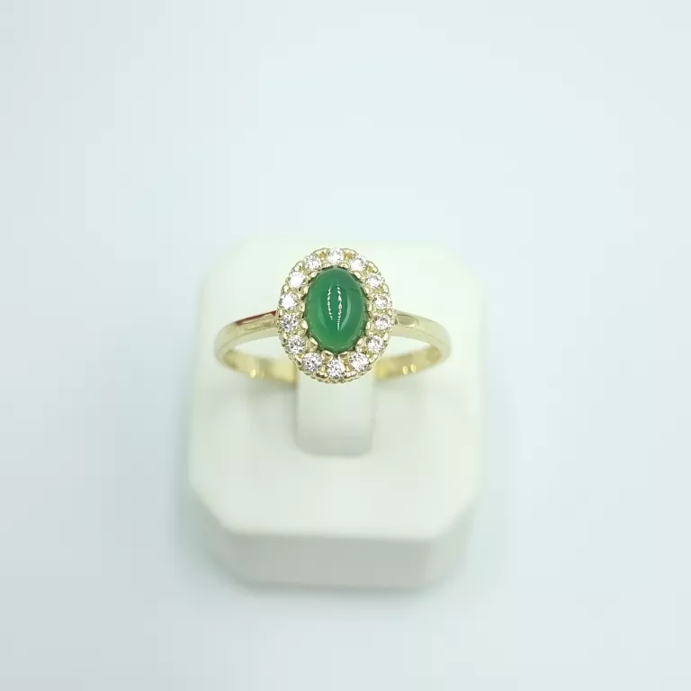 piekny-zloty-pierscionek-z-zielonym-oczkiem-zareczynowy-585-238g-polecam-material-15835-2