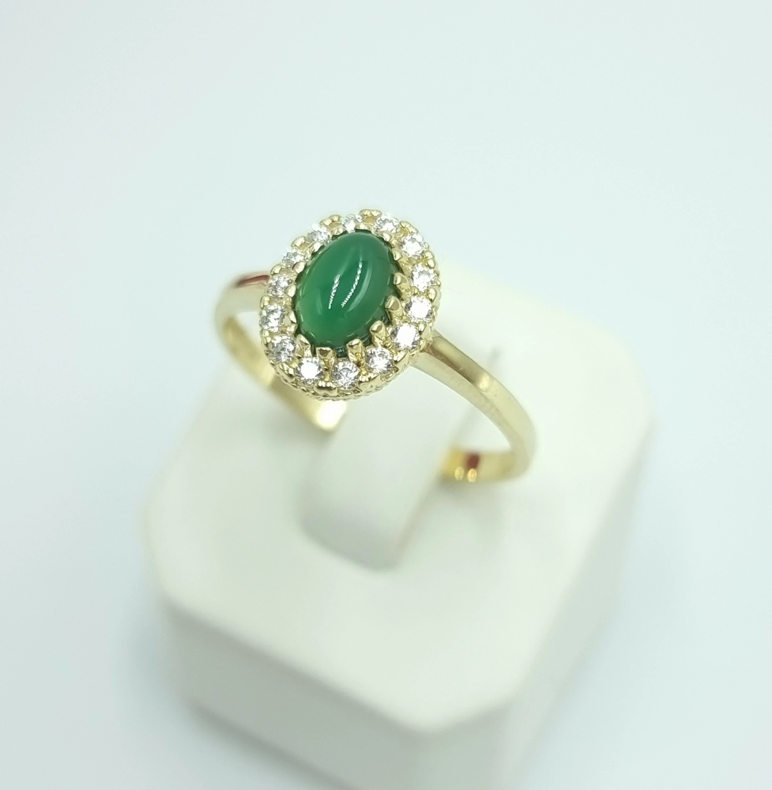 piekny-zloty-pierscionek-z-zielonym-oczkiem-zareczynowy-585-238g-polecam-stan-11323-1