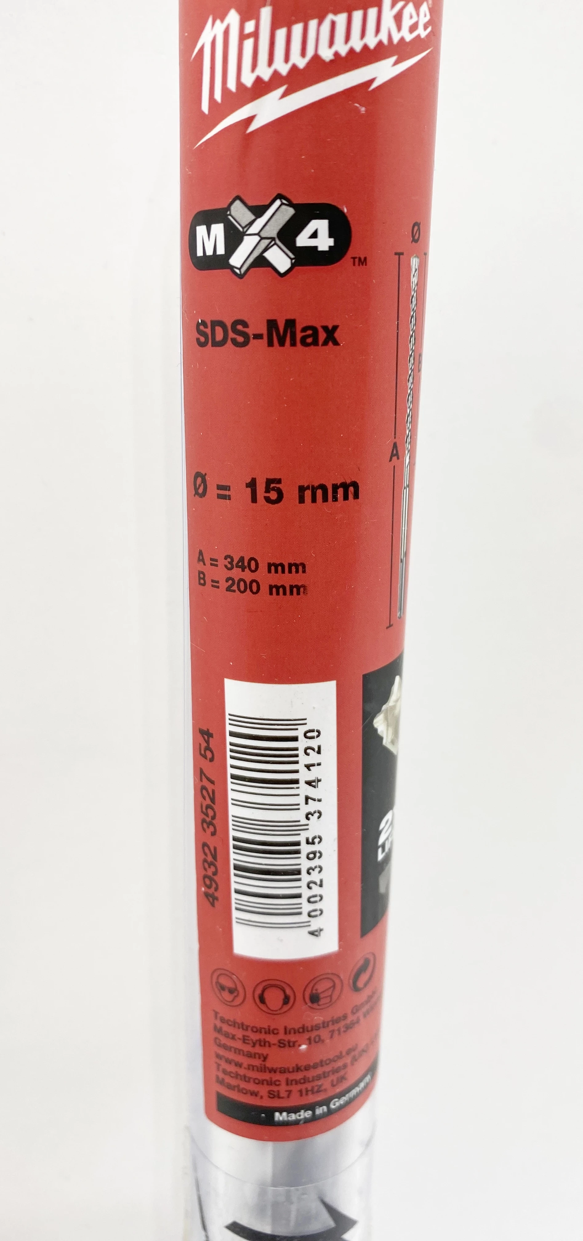 milwaukee-wiertlo-sds-max-15x200340-4-ostrzowe-stan-11323-2