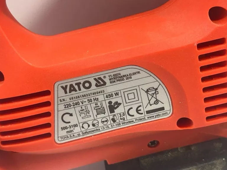 WYRZYNARKA YATO YT-82274