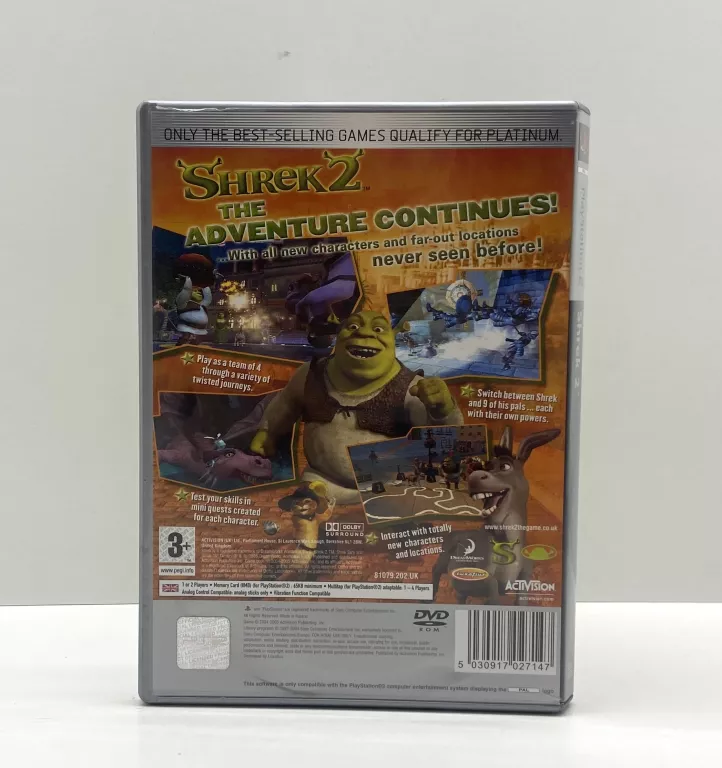 GRA PS2 SHREK 2