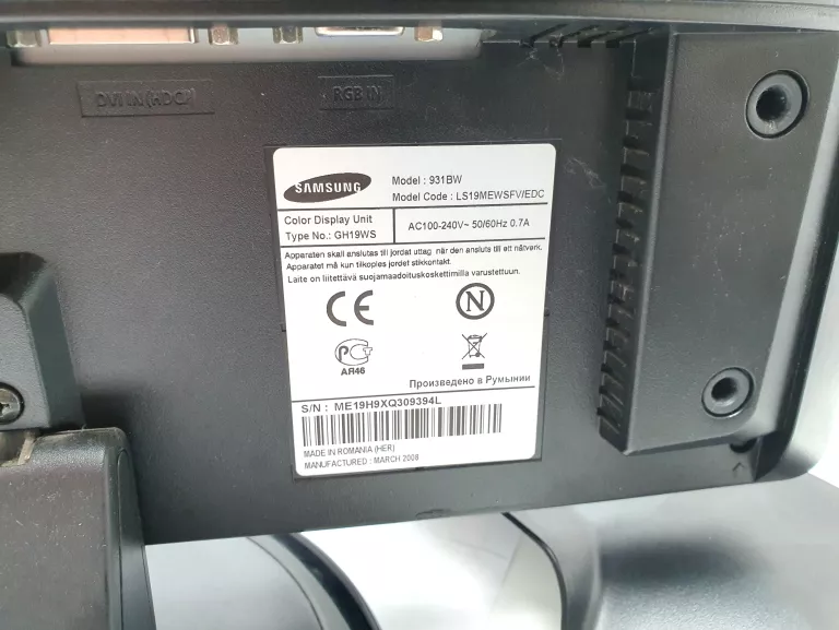monitor-lcd-samsung-syncmaster-931bw-19-przekatna-ekranu-cale-19