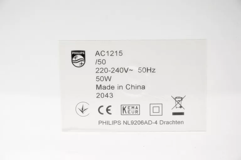 OCZYSZCZACZ POWIETRZA PHILIPS AC1215