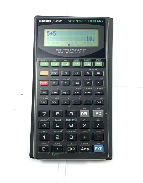 KALKULATOR NAUKOWY CASIO FX-5500L KOMPLET