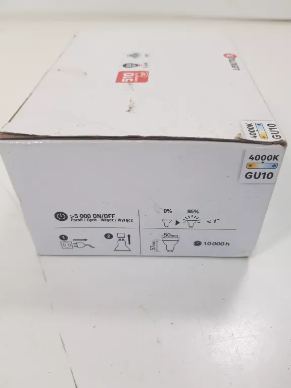 ŻARÓWKA LED 6 SZT. GU10 5.4 W = 50 W 510 LM NEUTRA [240130004]