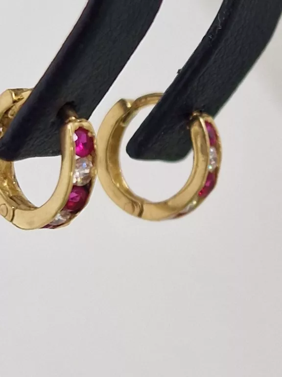 zlote-kolczyki-kola-z-cyrkoniami-121g585-stan-uzywany