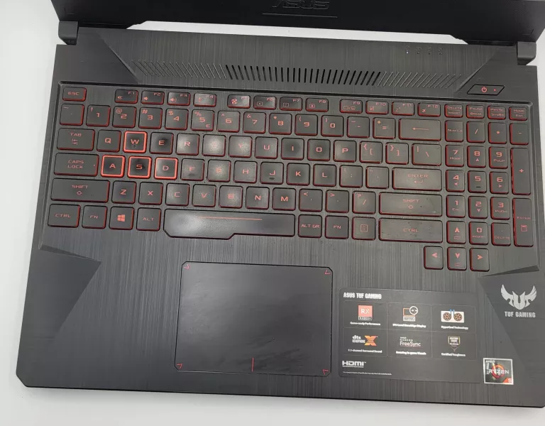 LAPTOP ASUS TUF GAMING 15,6" FX505DY RYZEN 5 3550H 8/256GB RX560X