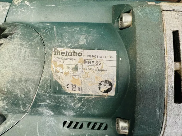 MŁOT WYBURZENIOWY METABO MHE 96 20 J 1600 W