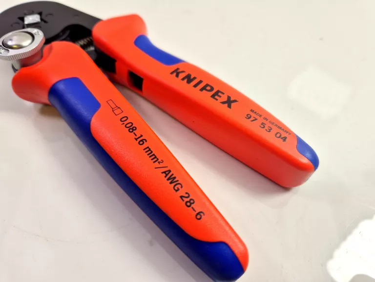 KNIPEX 97 53 04 ZACISKARKA PRASKA DO TULEJEK DO 16MM2