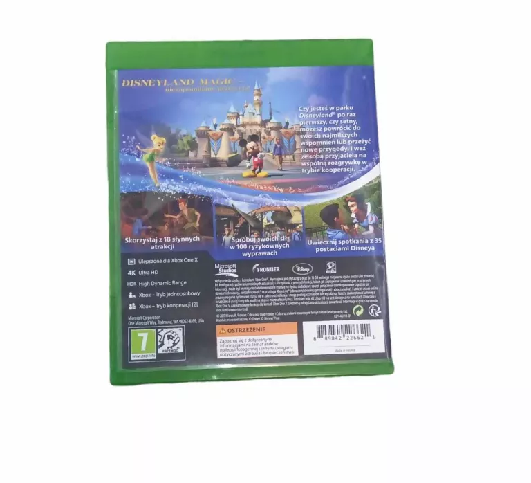KINECT DISNEYLAND ADVENTURES MICROSOFT XBOX ONE
