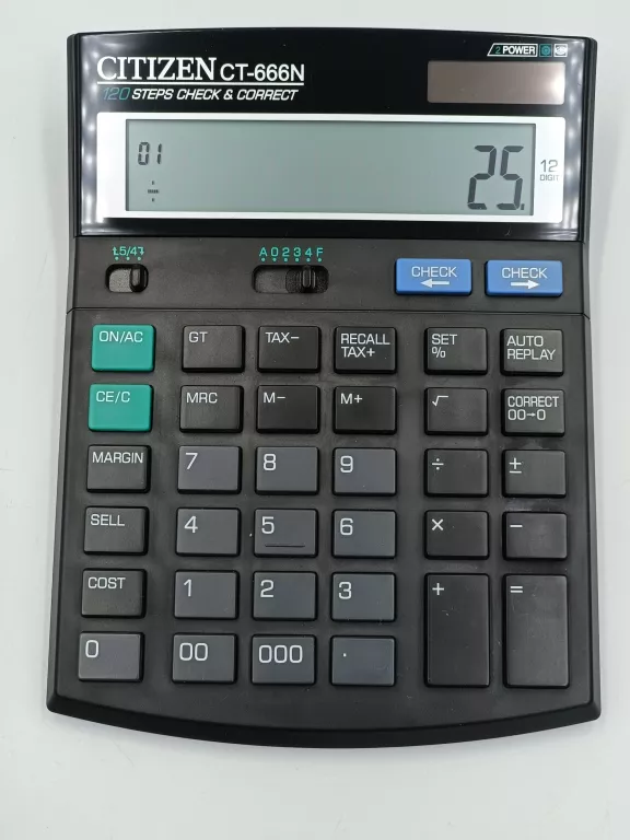 KALKULATOR BIUROWY CITIZEN CT-666N