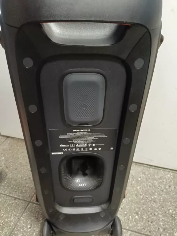 POWER AUDIO JBL PARTYBOX 310 KOMPLET + GWAR. DO 2026ROK
