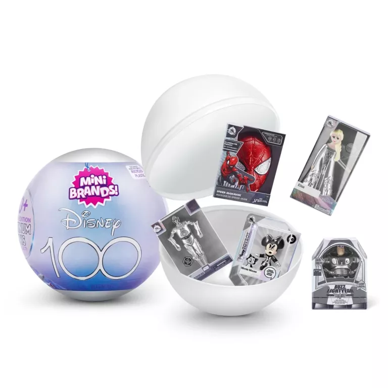 KULA ZURU 5 SURPRISE TOY MINI BRANDS DISNEY PLATINUM 3 BLACK