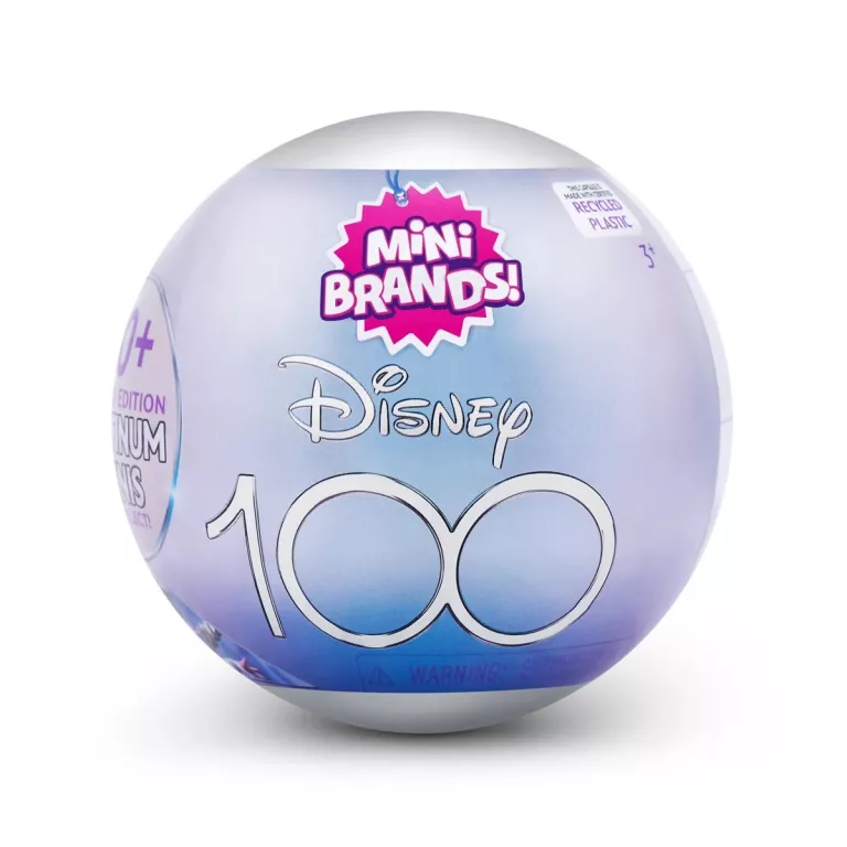 KULA ZURU 5 SURPRISE TOY MINI BRANDS DISNEY PLATINUM 3 BLACK