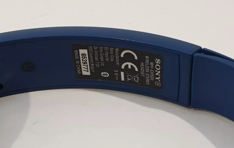 SŁUCHAWKI BEZPRZEWODOWE NAUSZNE SONY WH-CH500