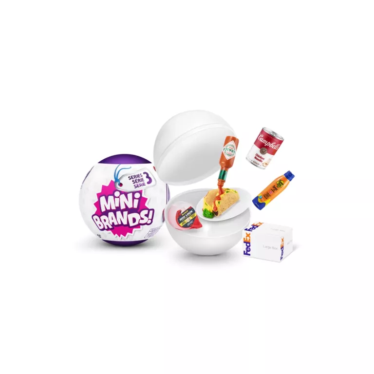 KULA ZURU 5 SURPRISE SERIES 3 MINI BRANDS!