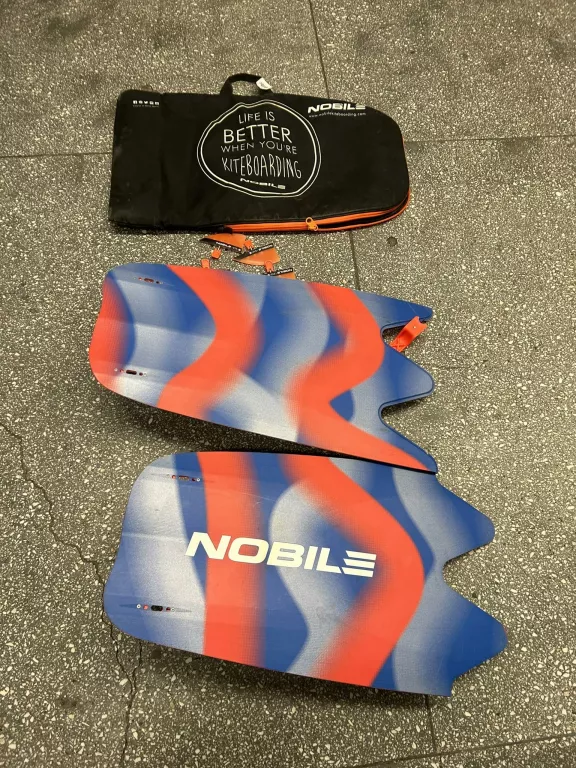 KITEBOARD DESKA DO KITESURFINGU NOBIL + CABRINHA DRIFTER 9M 2016