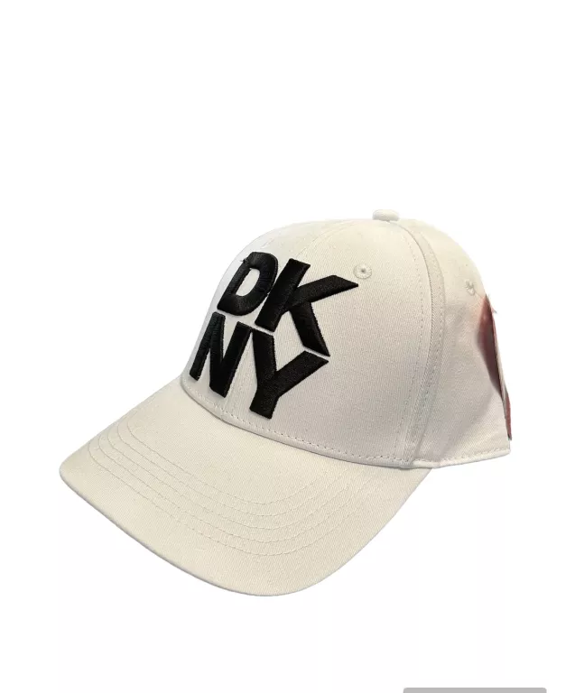 letnia-biala-czapeczka-z-daszkiem-z-logo-dkny-unisex-krupnicza-3-wroclaw