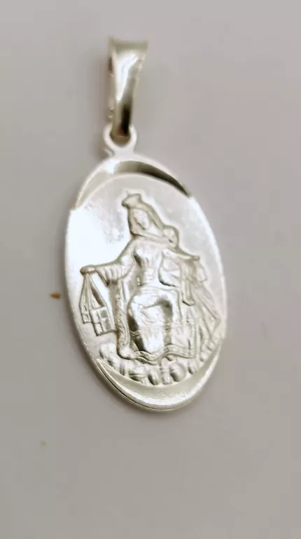 SREBRO - WYRÓB JUBILERSKI ZAWIESZKA MEDALIK