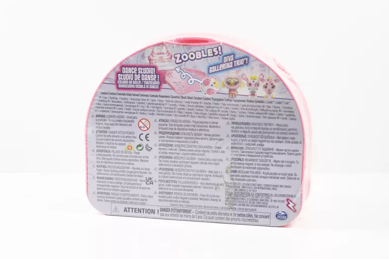 BALERINA I ZWIERZĄTKA MULTIPAK 6061529 ZOOBLES