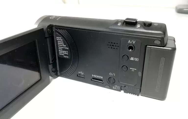 KAMERA PANASONIC HC-V180 BRAK ŁADOWARKI