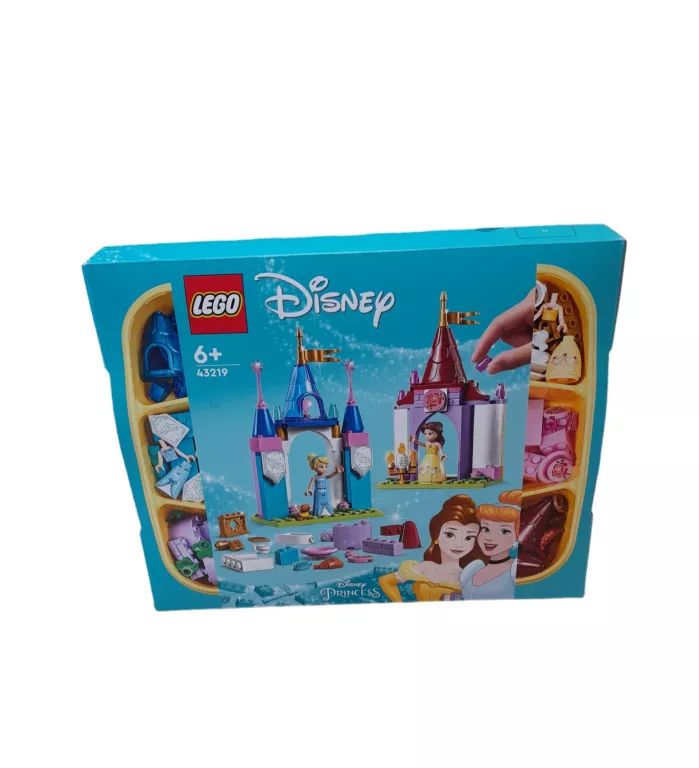 LEGO DISNEY 43219 KREATYWNE ZAMKI KSIĘŻNICZEK DISNEYA ZESTAW PAŁAC KLOCKI