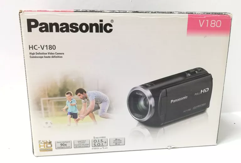 KAMERA PANASONIC HC-V180 BRAK ŁADOWARKI