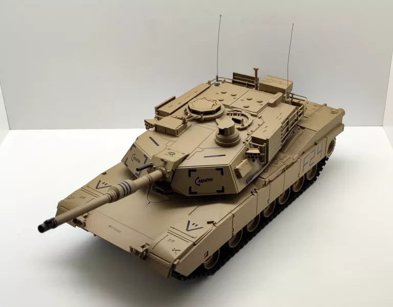 HENG LONG CZOŁG NA ZDALNE STEROWANIE M1A2 ABRAMS  RC 1.16