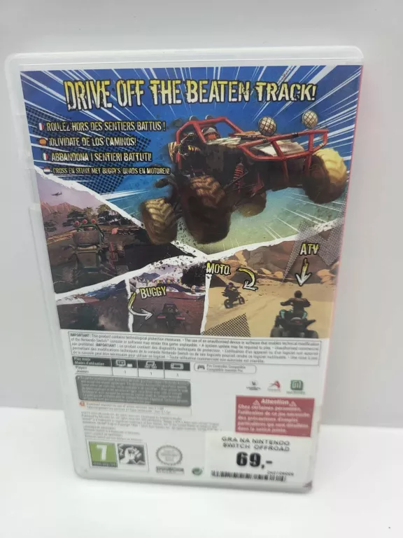 GRA NA NINTENDO SWITCH OFFROAD RACING NA KOD