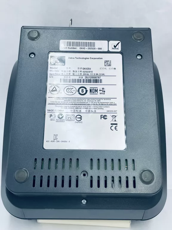 DRUKARKA ETYKIET ZEBRA GK420D