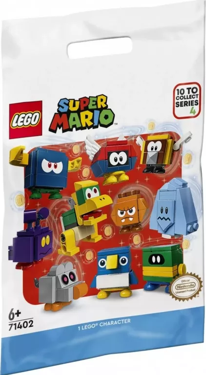 LEGO KLOCKI SUPER MARIO 71402 ZESTAWY POSTACI - SERIA 4 LOSOWA FIGURKA