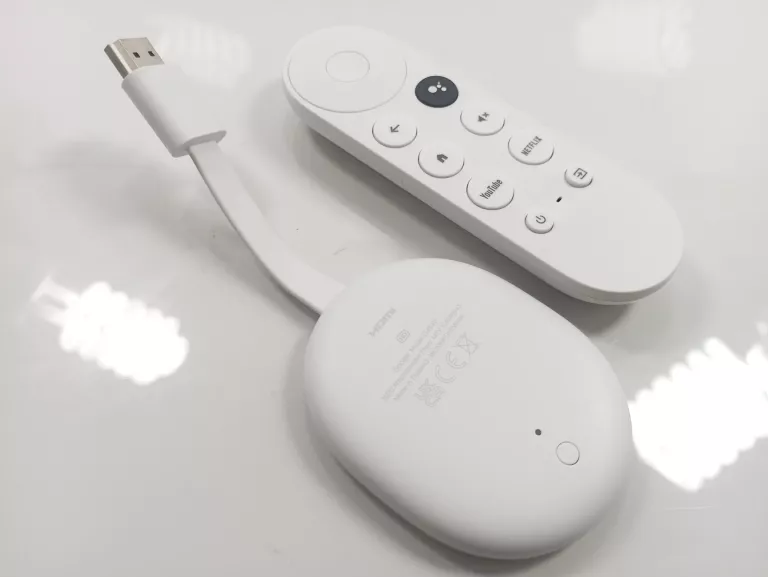 ODTWARZACZ MULTIMEDIALNY GOOGLE CHROMECAST 4.0 HD BIAŁY