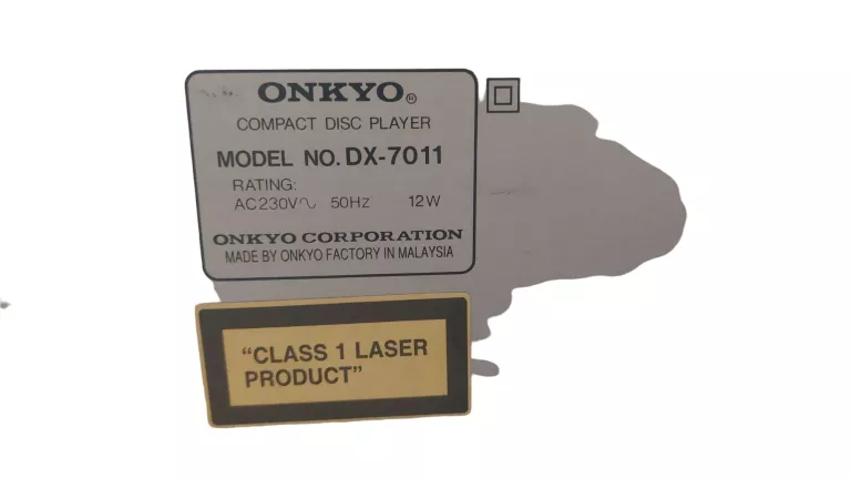 ONKYO DX-7011 + ONKYO TX-8270 2.1 + BOSE ACOUSTIMASS 3 SERIES II SUBWOOFER