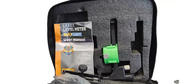 LASER LEVEL METER MAX LIGHT SX-4D TORBA + OSPRZĘT