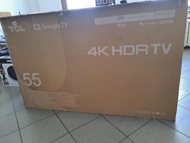 TELEWIZOR LED TCL 55P715 55" 4K UHD + KARTON