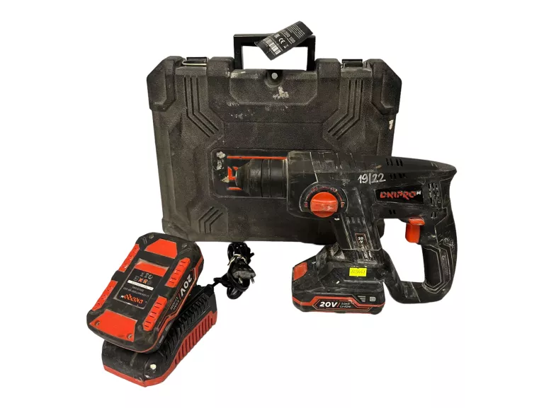 MŁOTOWIERTARKA DNIPRO-M DHR-200BC 2X 2AH 20V