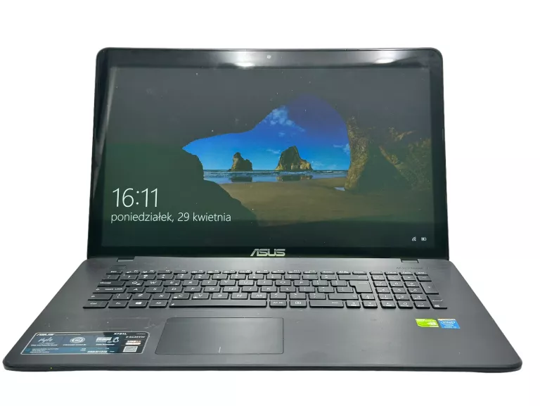 LAPTOP ASUS X751L 17,3" I5-4210U 8GB RAM 256GB SSD GEFORCE 820M WIN10