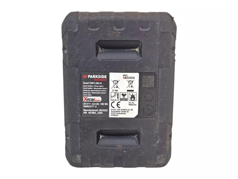 PARKSIDE PERFORMANCE AKUMULATOR 8AH 20V PAPS 208 A1