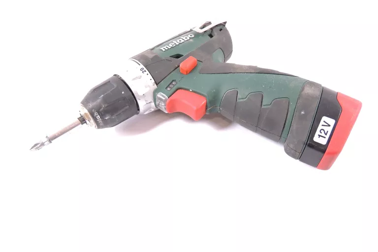WKRĘTARKA METABO ZASILANIE AKUMULATOROWE 12 V POWERMAXX BS 12 BL