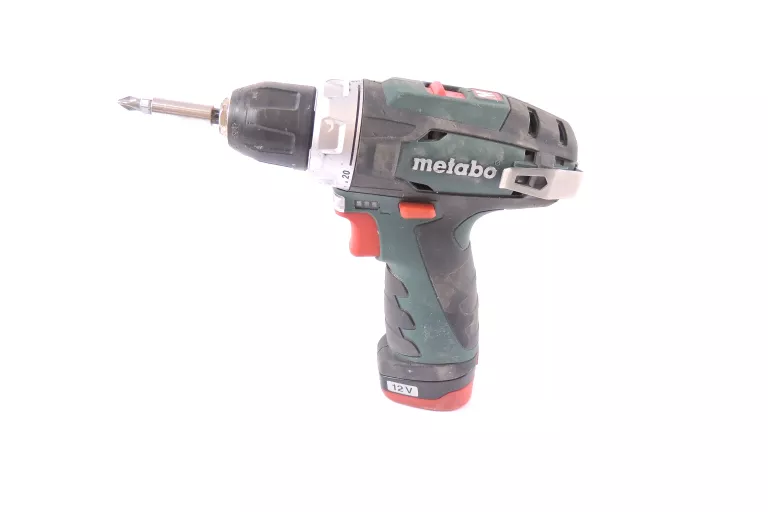 WKRĘTARKA METABO ZASILANIE AKUMULATOROWE 12 V POWERMAXX BS 12 BL