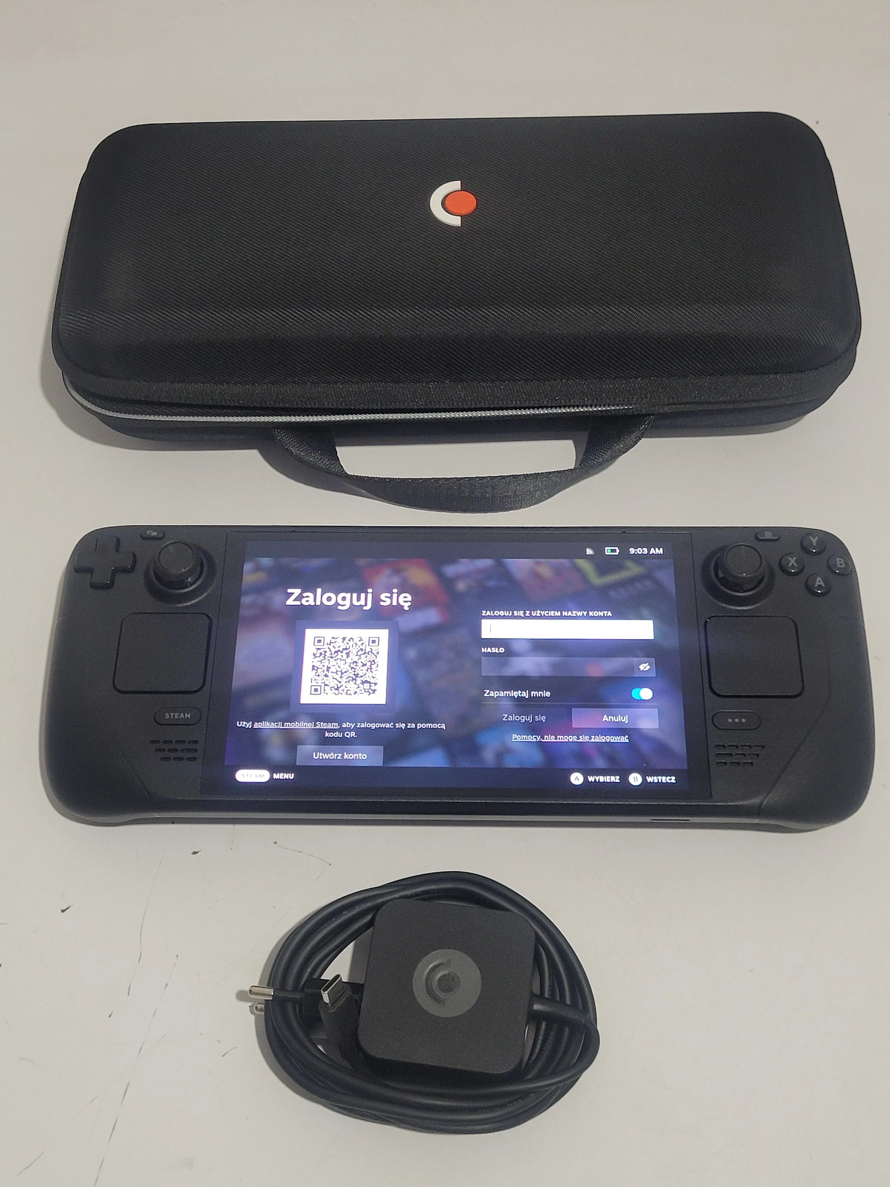 KONSOLA PRZENOŚNA VALVE STEAM DECK OLED MODEL 1030 512GB