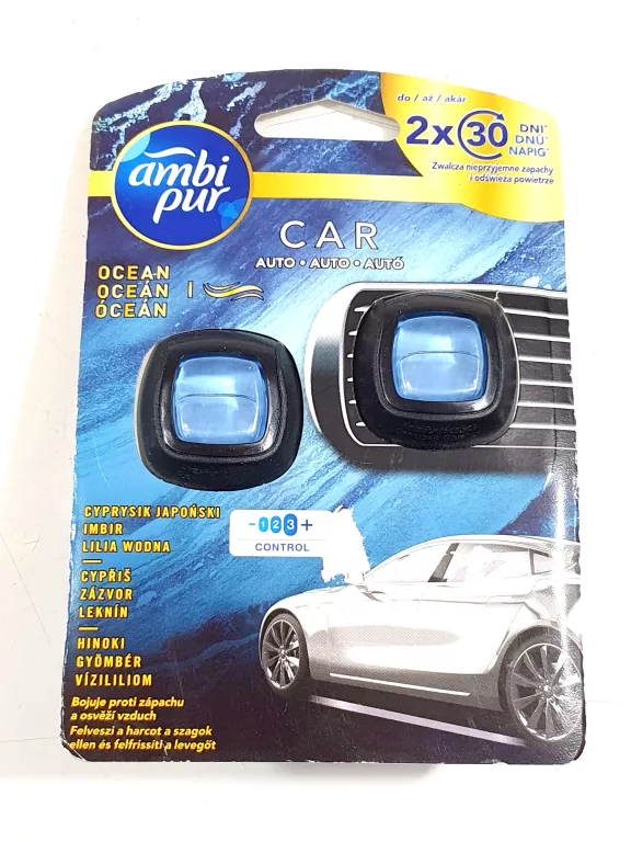 ODŚWIEŻACZ POWIETRZA AMBI PUR CAR OCEAN