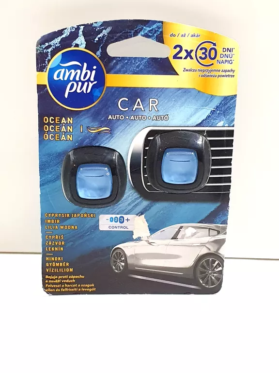 ODŚWIEŻACZ POWIETRZA AMBI PUR CAR OCEAN