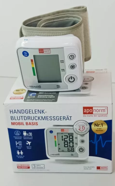 CIŚNIENIOMIERZ APONORM MICROLIFE W PUDEŁKU